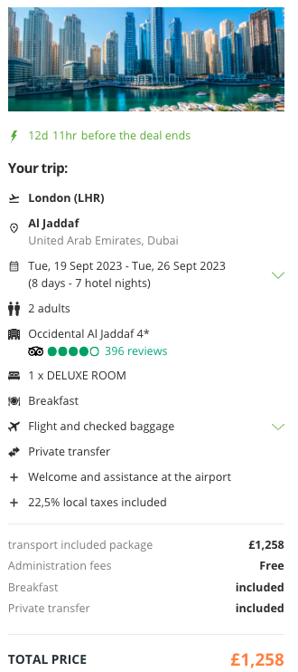 Partner Link perfectstay_uk_packages_affiliate