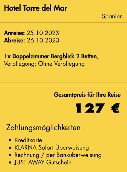 Screenshot Expedia