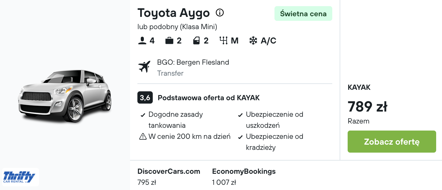 Partner Link kayak_pl_car_wl