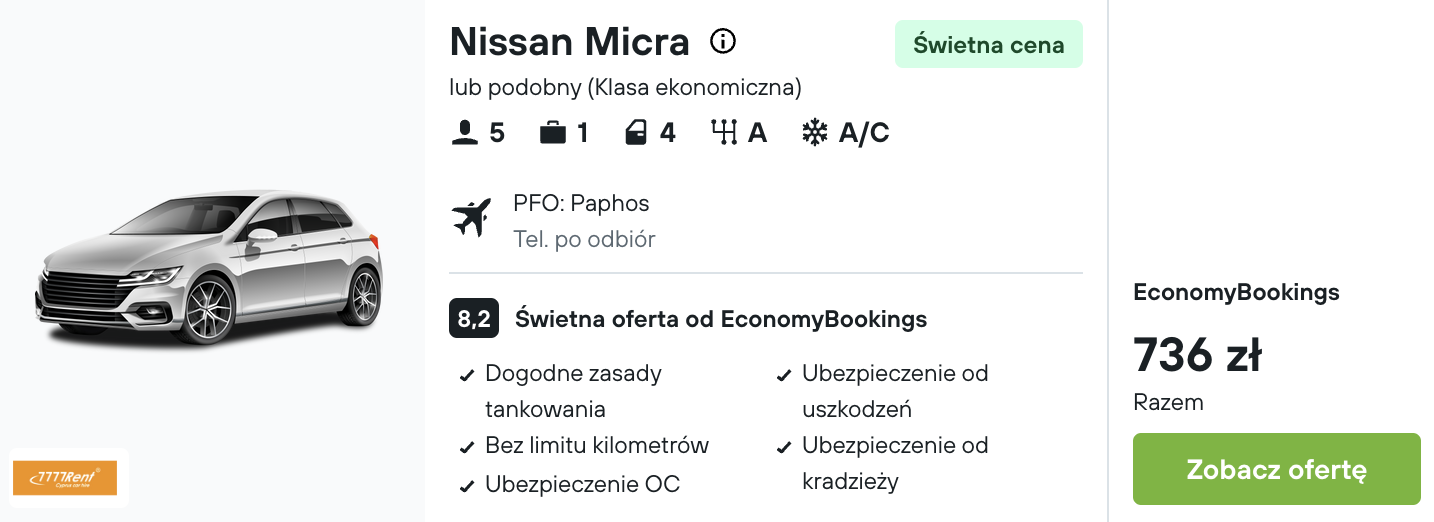 Partner Link kayak_pl_car_wl