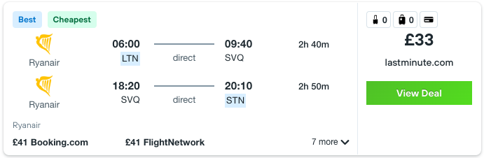Partner Link kayak_uk_flights_wl