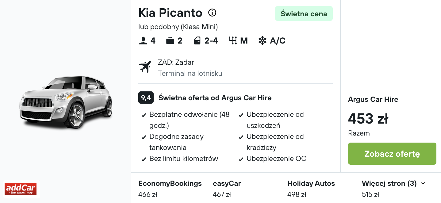 Partner Link kayak_pl_car_wl