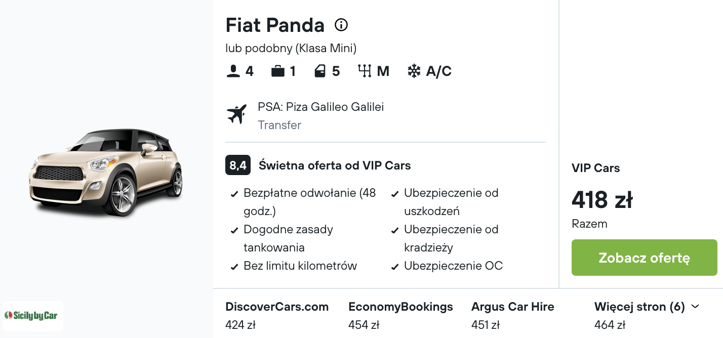 Partner Link kayak_pl_car_wl