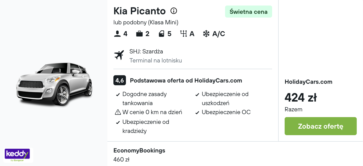 Partner Link kayak_pl_car_wl