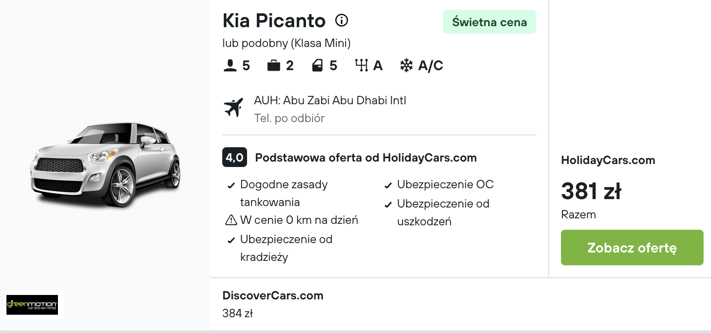 Partner Link kayak_pl_car_wl