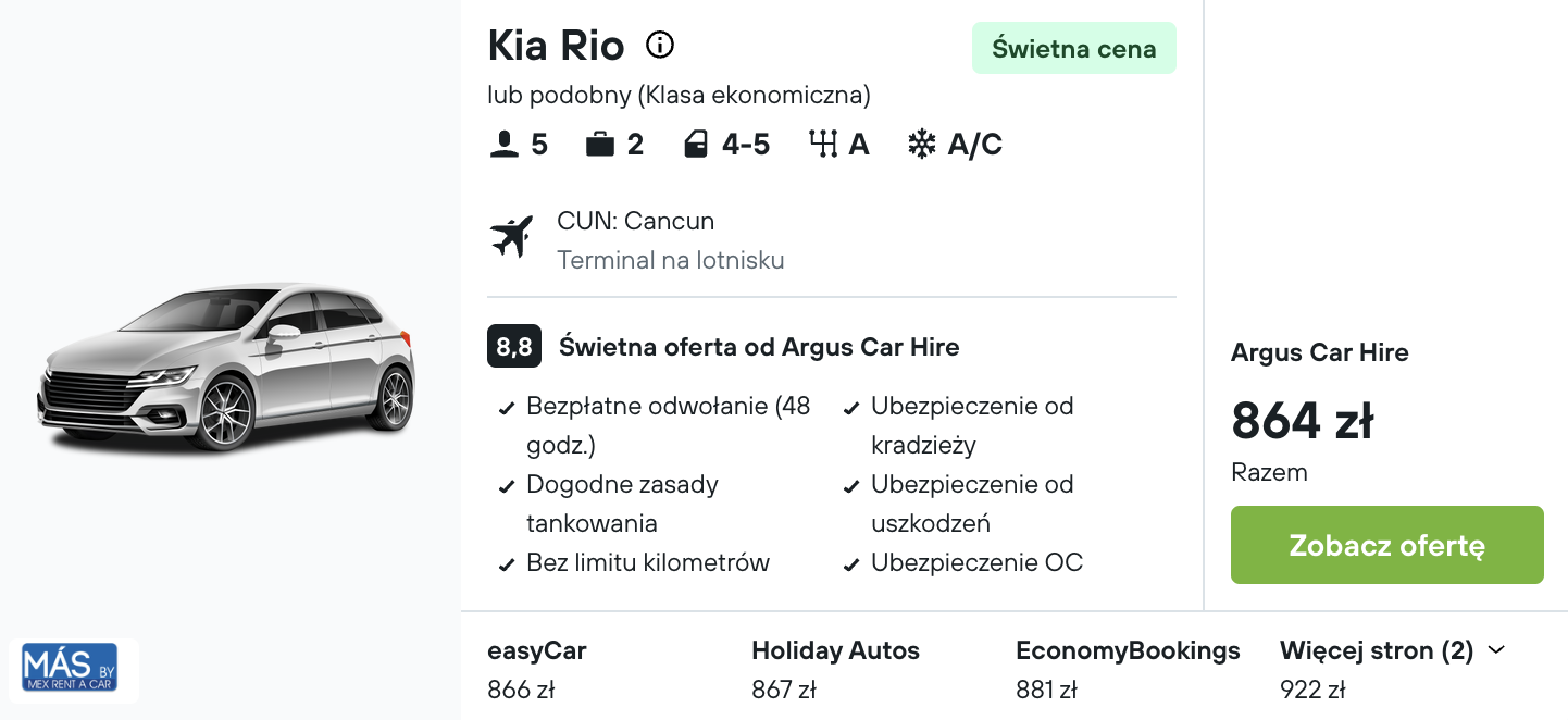 Partner Link kayak_pl_car_wl