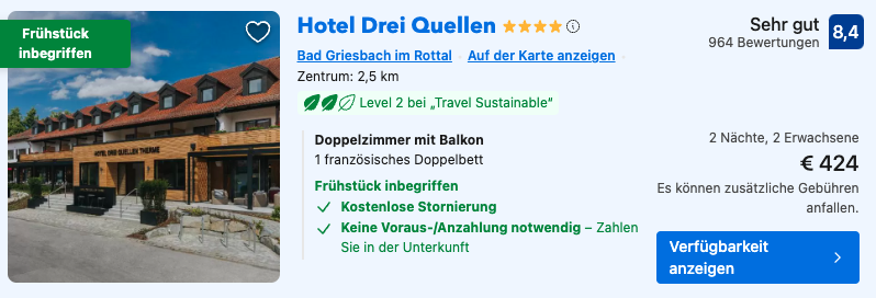Hotel Drei Quellen Therme