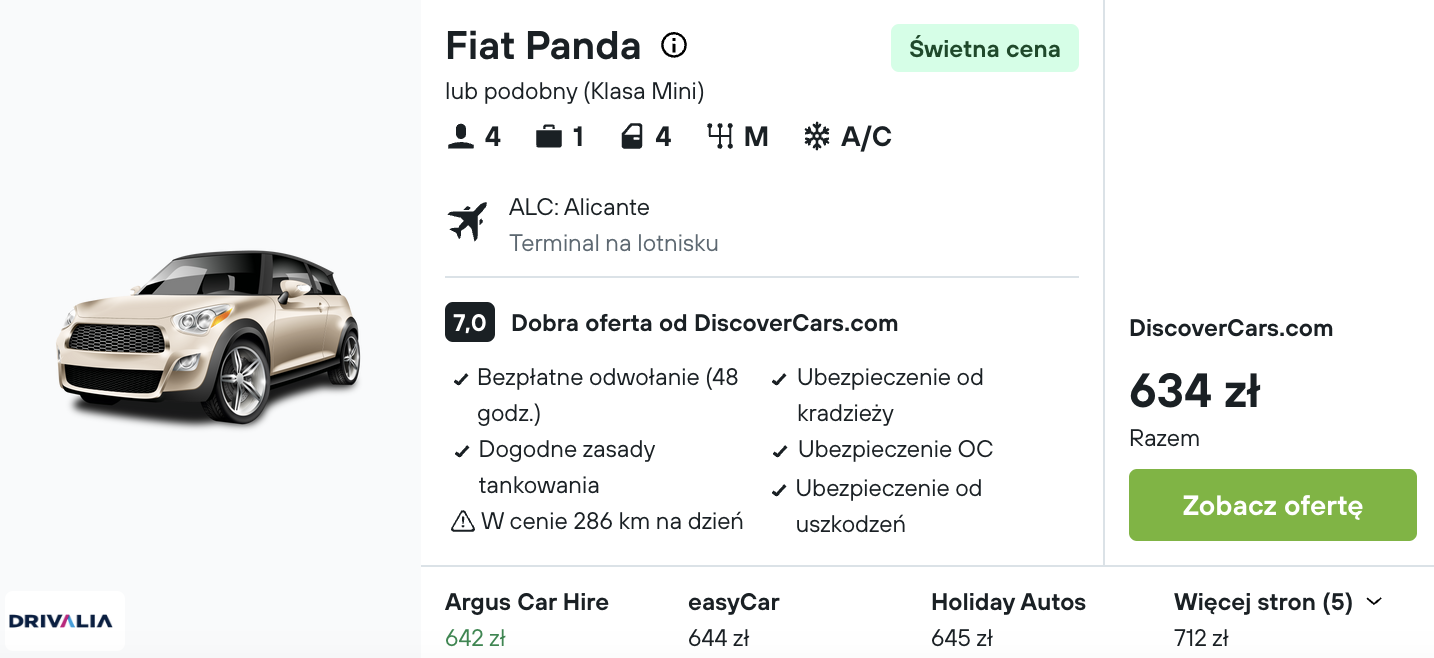 Partner Link kayak_pl_car_wl