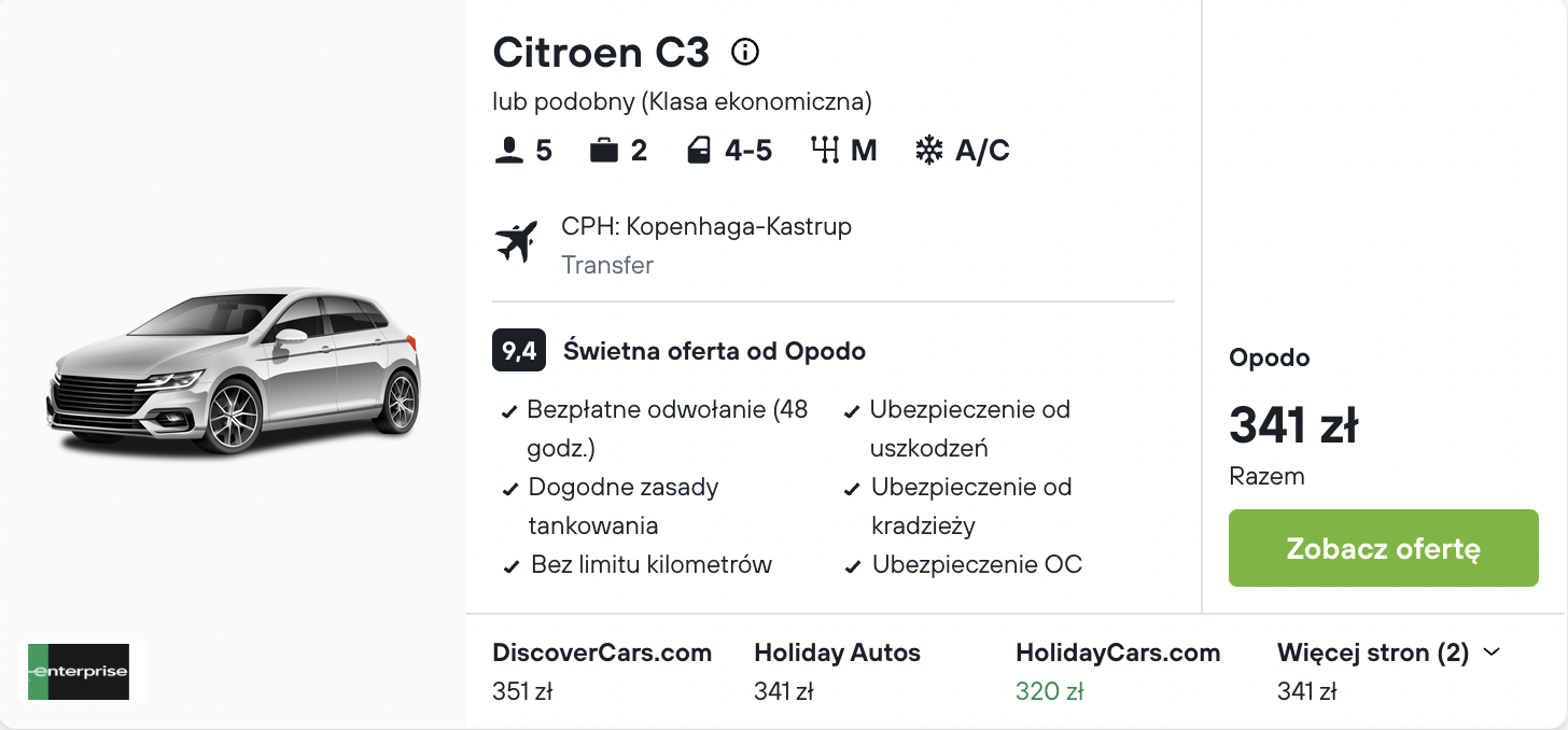 Partner Link kayak_pl_car_wl