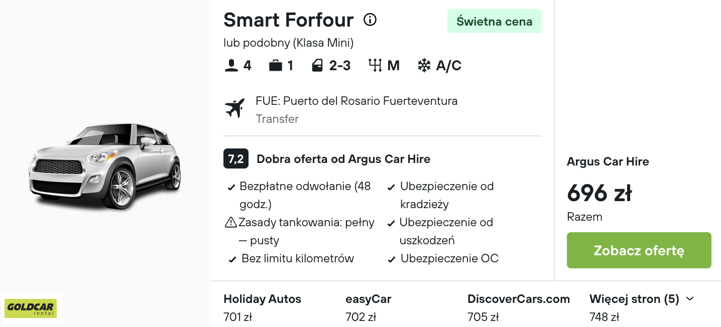 Partner Link kayak_pl_car_wl