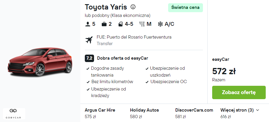 Partner Link kayak_pl_car_wl