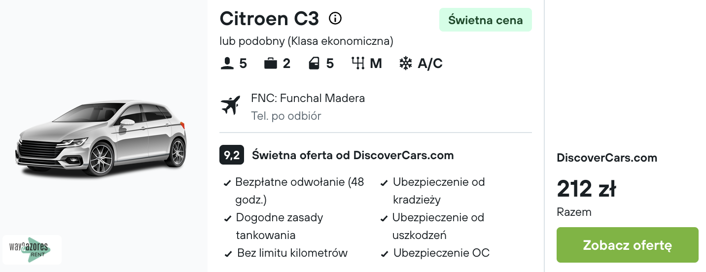 Partner Link kayak_pl_car_wl