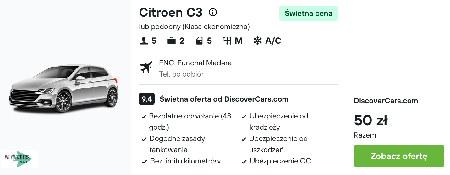 Partner Link kayak_pl_car_wl