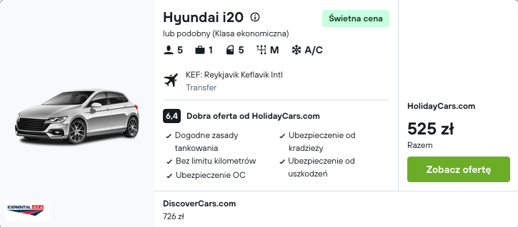 Partner Link kayak_pl_car_wl
