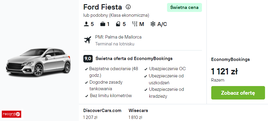Partner Link kayak_pl_car_wl