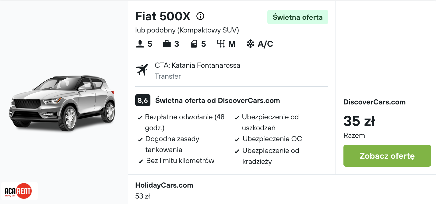 Partner Link kayak_pl_car_wl