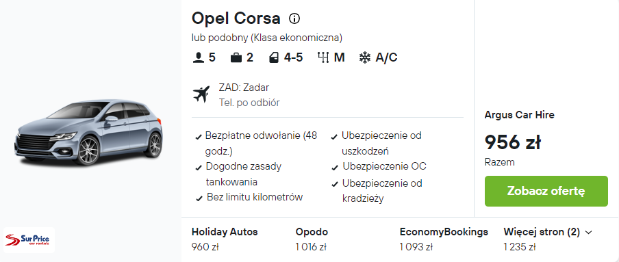 Partner Link kayak_pl_car_wl