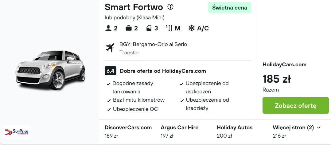 Partner Link kayak_pl_car_wl