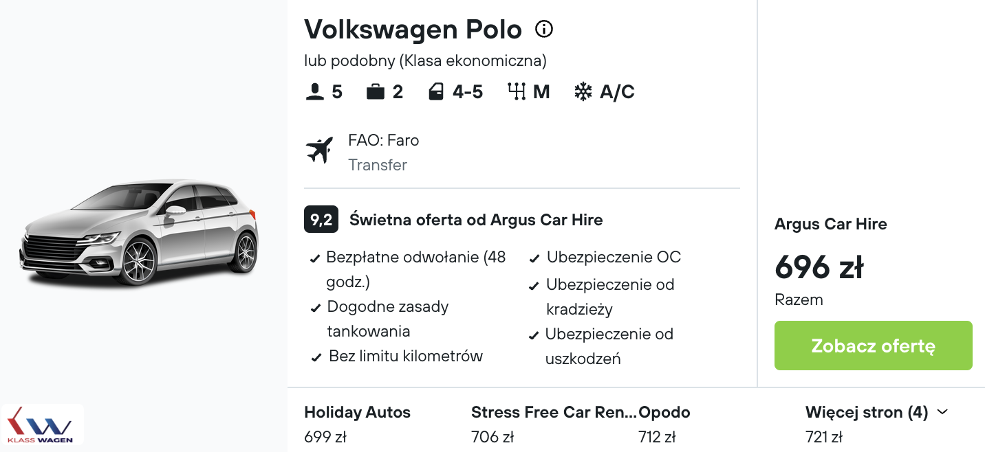 Partner Link kayak_pl_car_wl