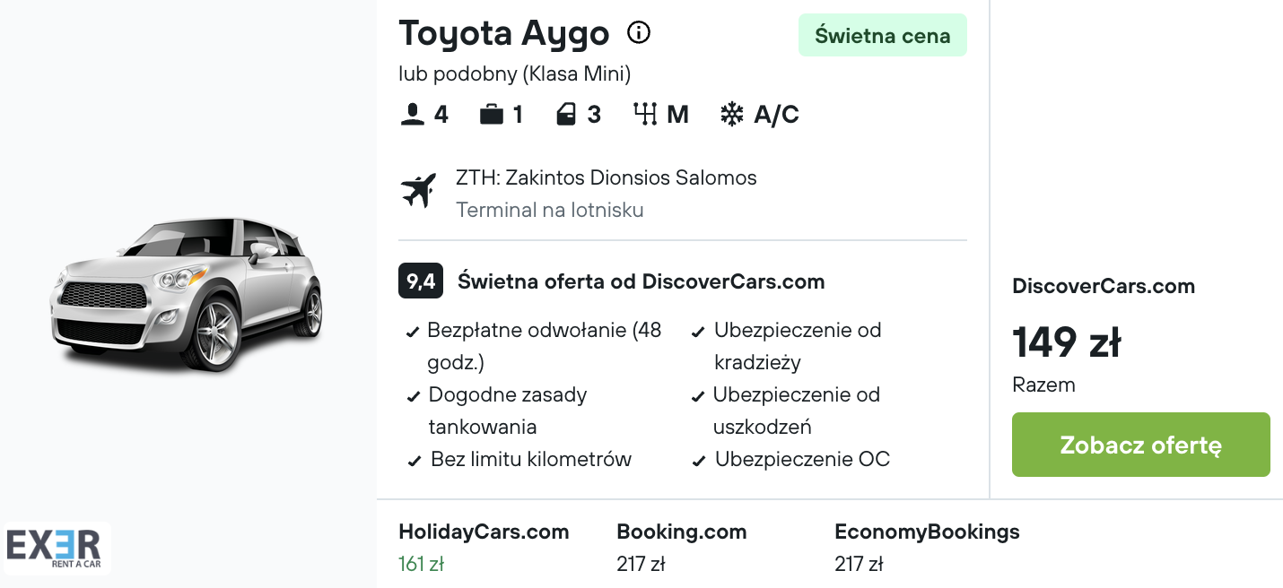 Partner Link kayak_pl_car_wl