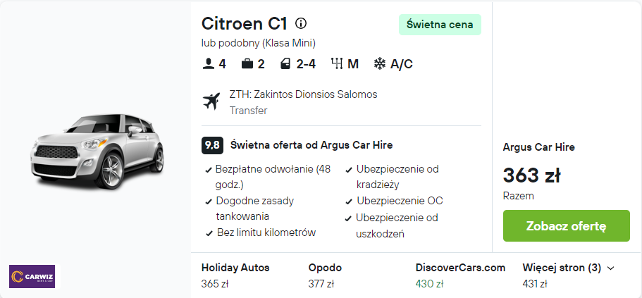 Partner Link kayak_pl_car_wl