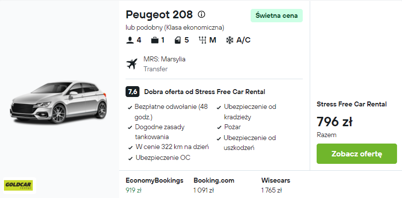 Partner Link kayak_pl_car_wl