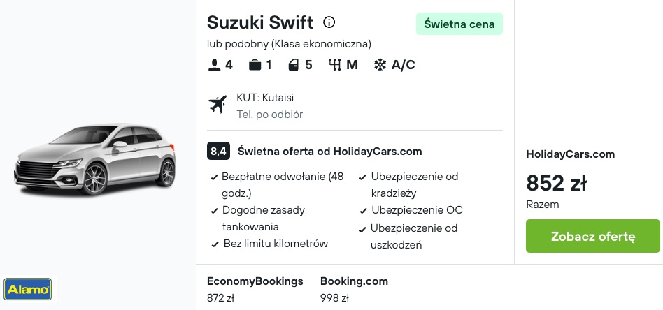 Partner Link kayak_pl_car_wl