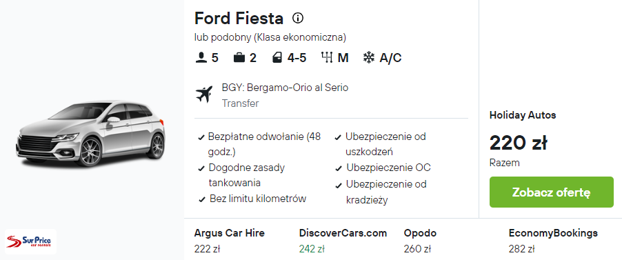 Partner Link kayak_pl_car_wl