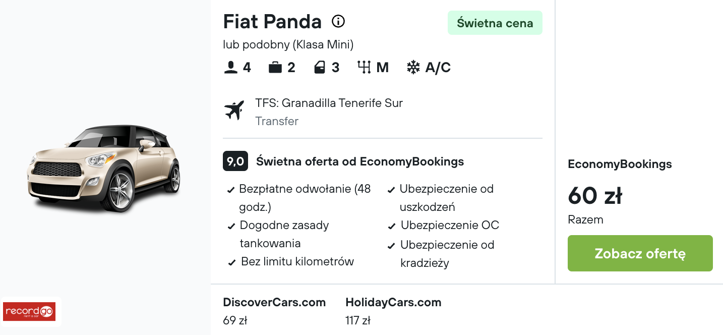 Partner Link kayak_pl_car_wl