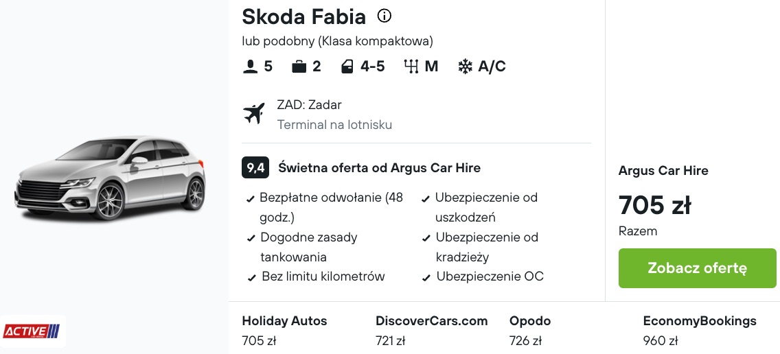 Partner Link kayak_pl_car_wl