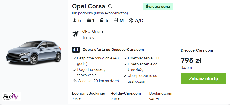 Partner Link kayak_pl_car_wl