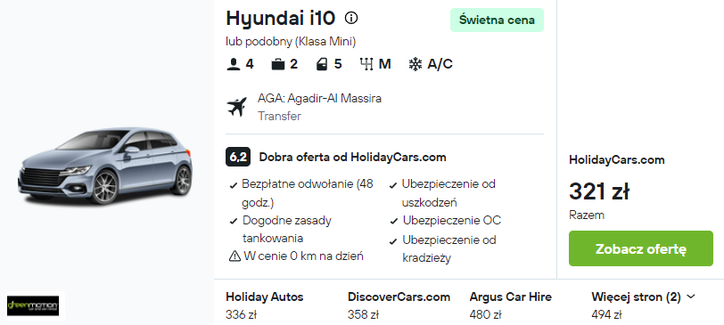 Partner Link kayak_pl_car_wl
