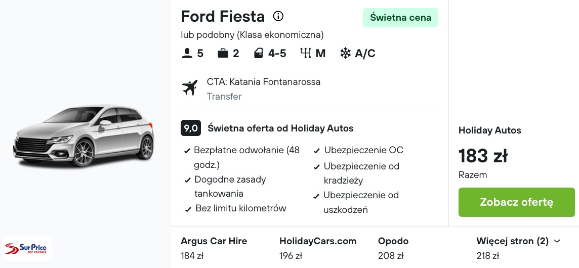 Partner Link kayak_pl_car_wl