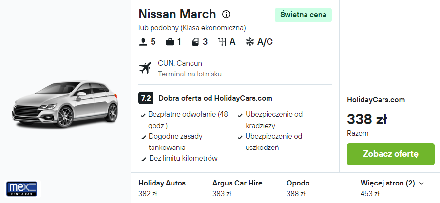 Partner Link kayak_pl_car_wl