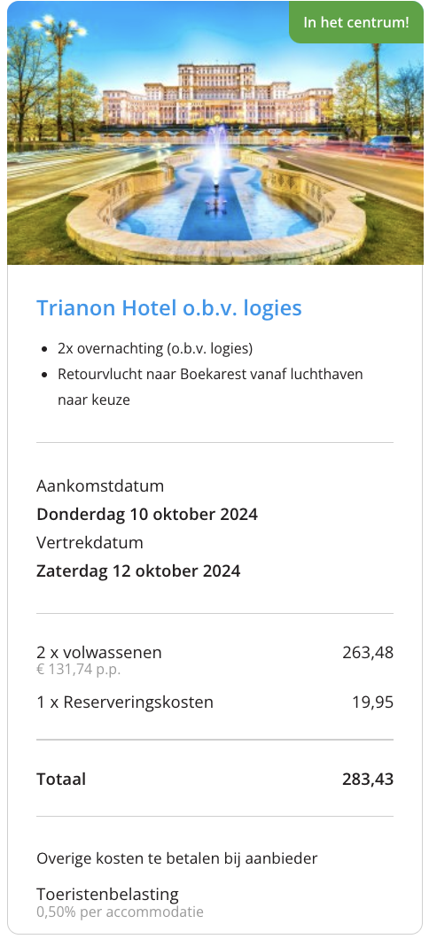 Partner Link traveldeal_nl_packages_affiliate
