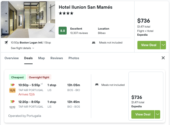 Partner Link kayak_us_packages_wl