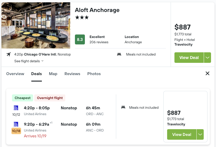 Partner Link kayak_us_packages_wl