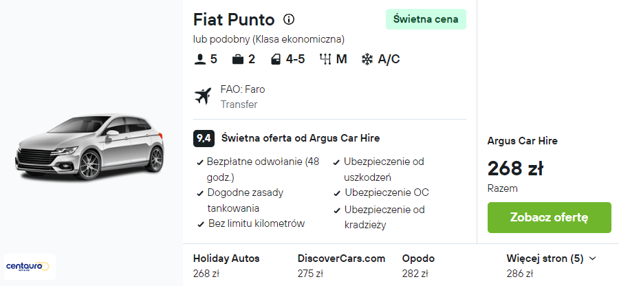 Partner Link kayak_pl_car_wl