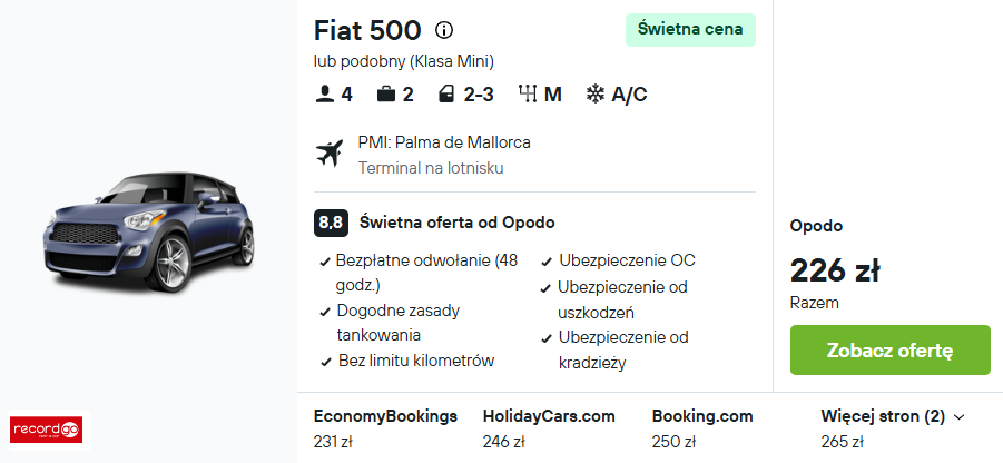 Partner Link kayak_pl_car_wl