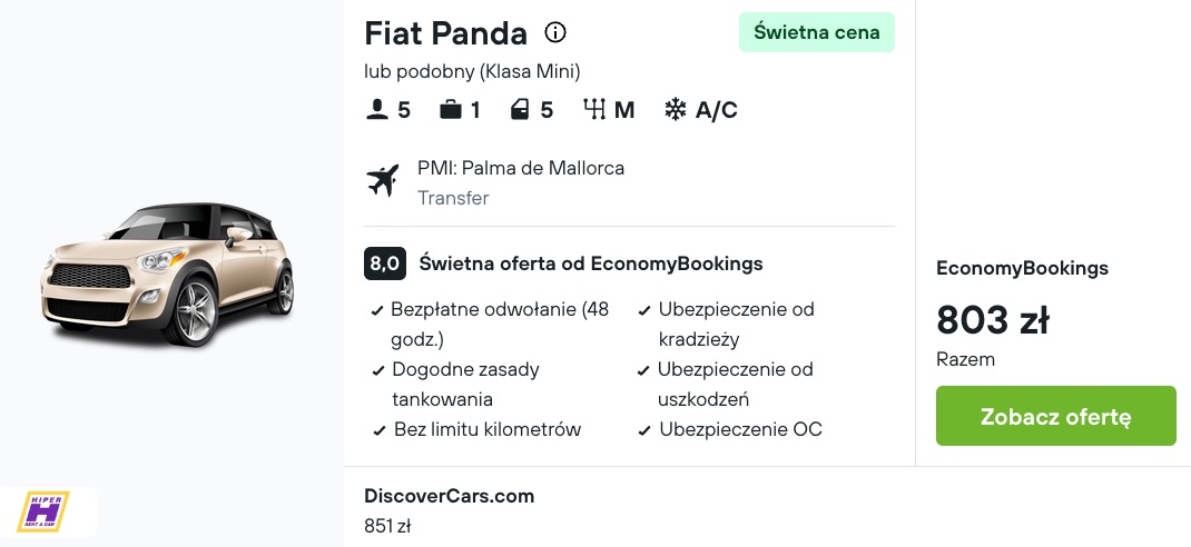 Partner Link kayak_pl_car_wl