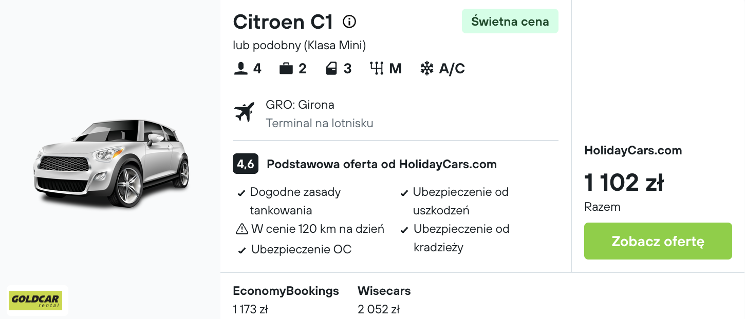 Partner Link kayak_pl_car_wl