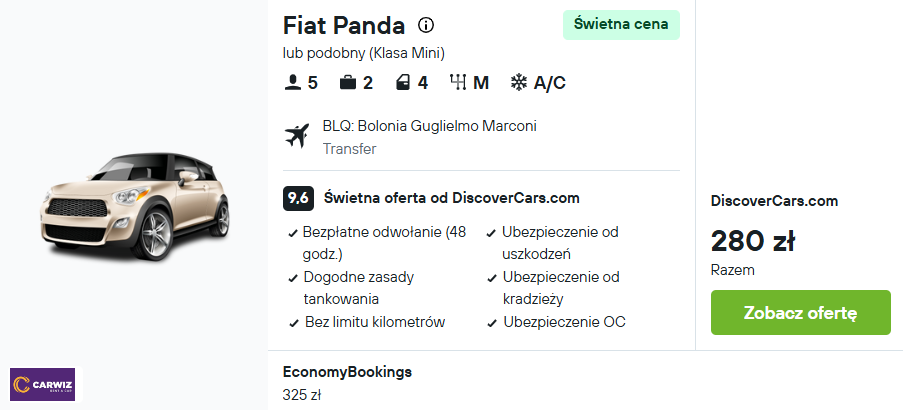 Partner Link kayak_pl_car_wl