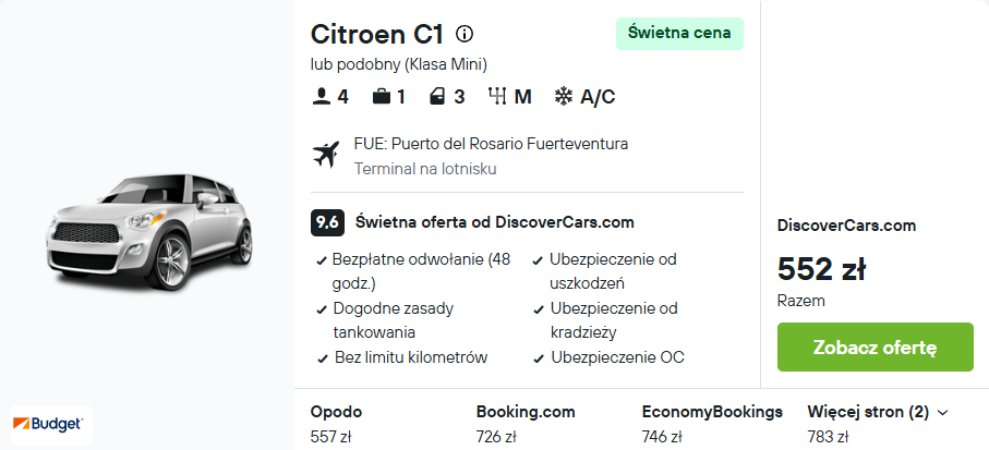 Partner Link kayak_pl_car_wl