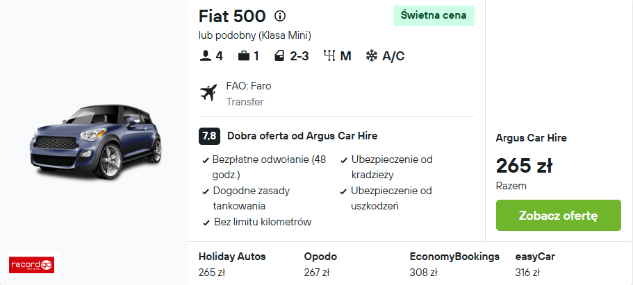 Partner Link kayak_pl_car_wl