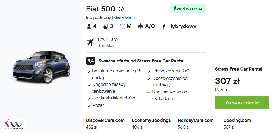 Partner Link kayak_pl_car_wl