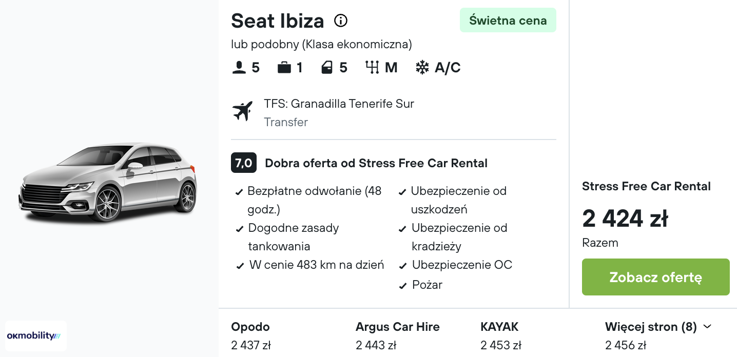 Partner Link kayak_pl_car_wl
