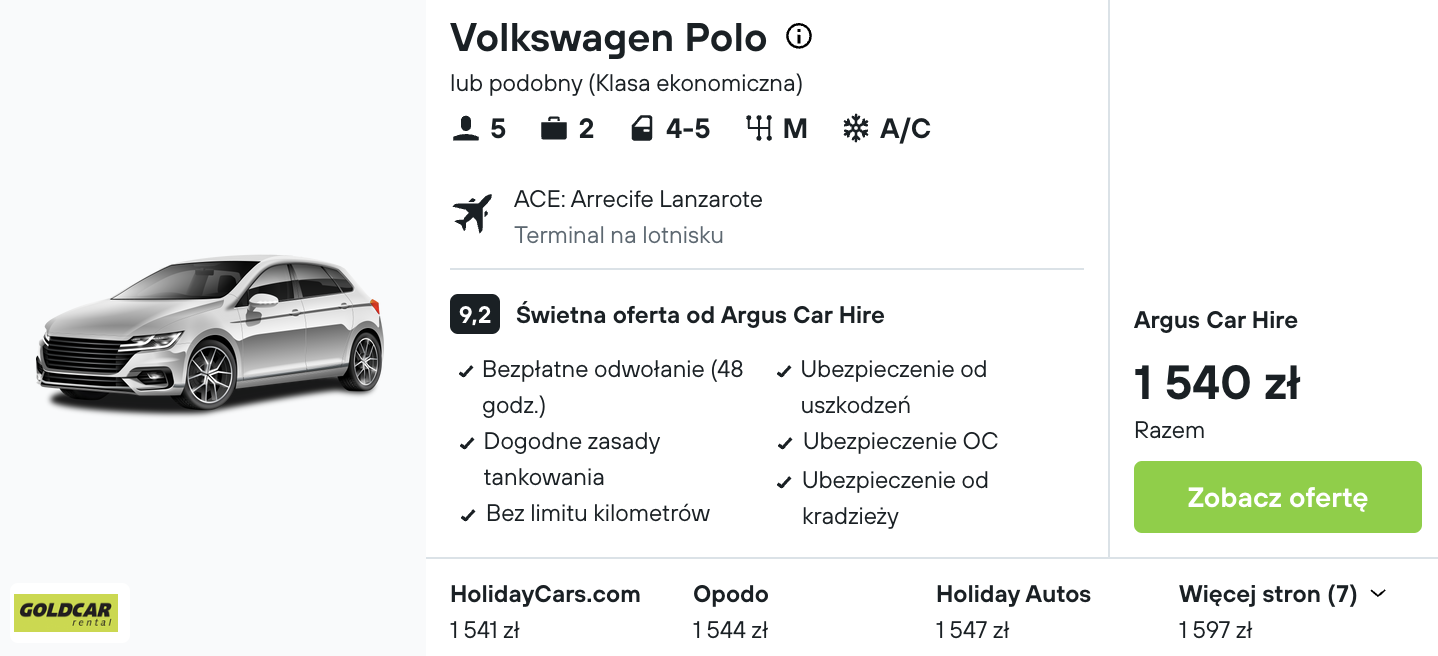 Partner Link kayak_pl_car_wl