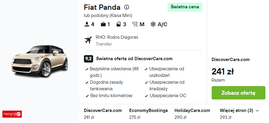 Partner Link kayak_pl_car_wl