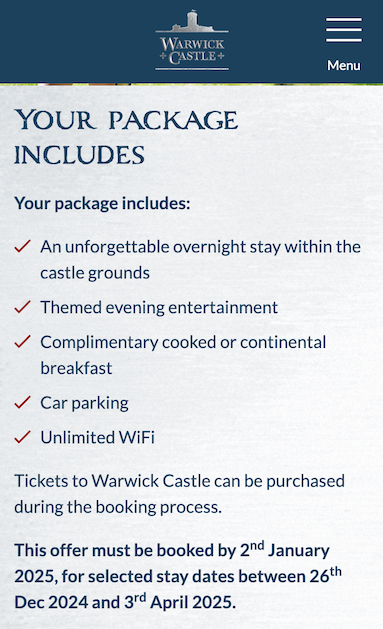 Partner Link warwick_castle_uk_experiences_affiliate