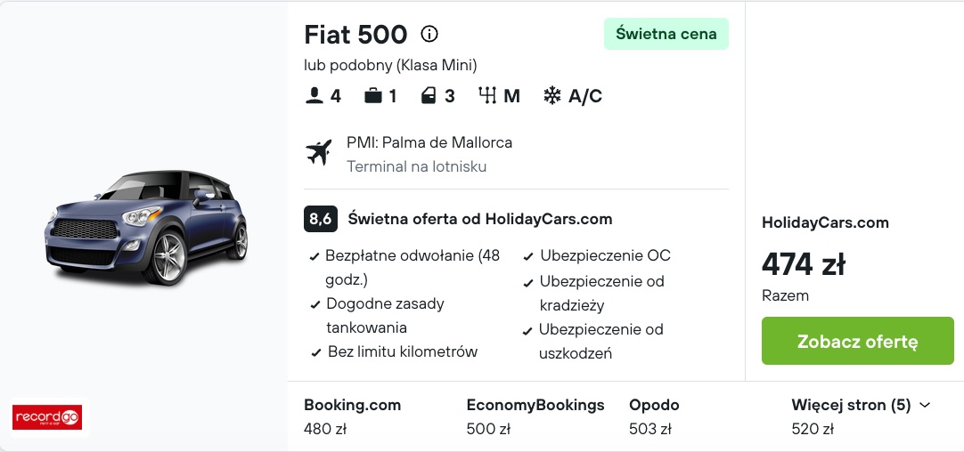 Partner Link kayak_pl_car_wl